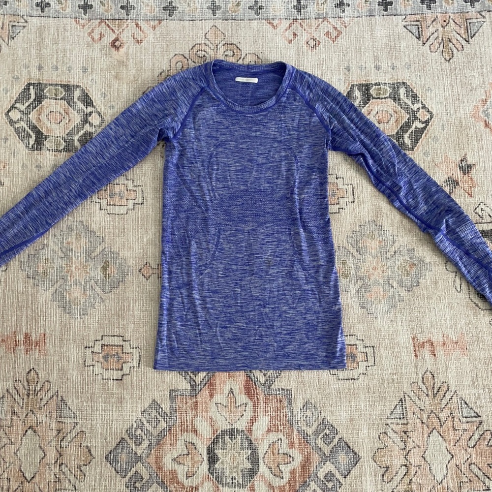 Lululemon Purple Swiftly Long Sleeve